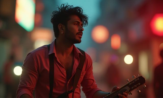 Still from Rohan Kapoor's music video shoot